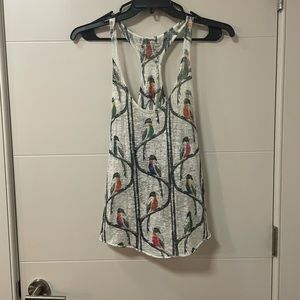 RARE Victoria’s Secret Bird Print Tank